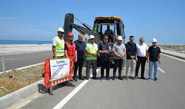 Türkeli Çevre Yolu Aydınlatma Projesi başladı