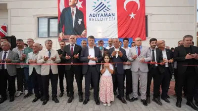 Adıyaman Cumhuriyet Mahallesi'ne Kemal-Sultan Aslan Taziye Evi Açıldı
