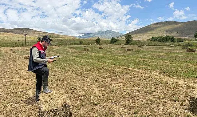 Bayburt'ta ürün tespit çalışmaları sürüyor