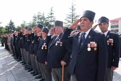 Erzincan'da 19 Eylül Gaziler Günü Coşkuyla Kutlandı
