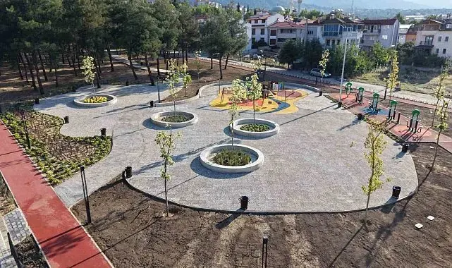Yenişehir Mahallesi'ndeki 7 bin 670 metrekarelik park yenilendi