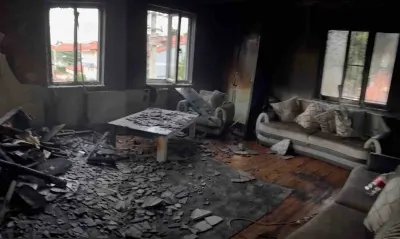 Yangında Eşyaları Kül Olan Aileye Denizli Büyükşehir Belediyesi Sevgi Eli Sahip Çıktı