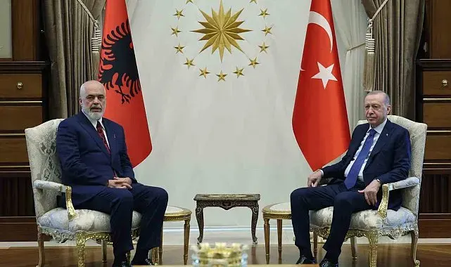 Cumhurbaşkanı Erdoğan, Arnavutluk Başbakanı Edi Rama ile görüştü