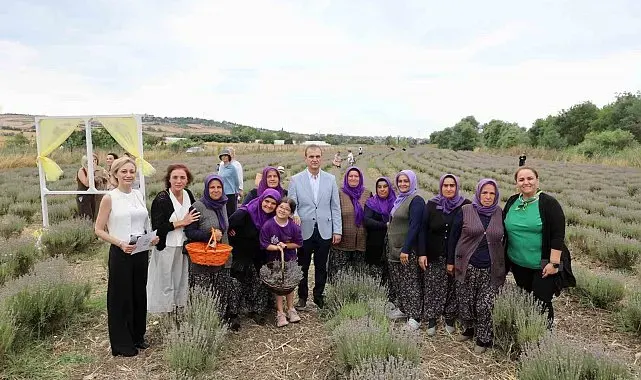 8'inci Lavanta Hasat Şenliği renkli görüntülere sahne oldu