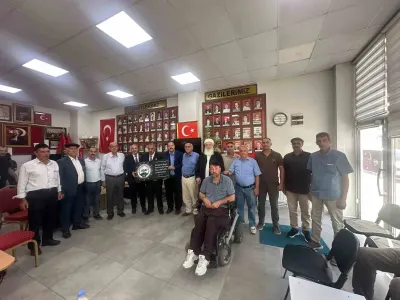 Anadolu Aşiretler Federasyonu'ndan Iğdır Şehit ve Gazi Derneği'ne Anlamlı Ziyaret