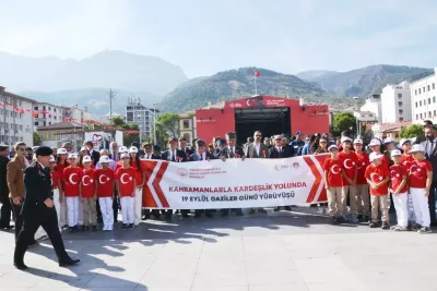 Manisa'da 19 Eylül Gaziler Günü Coşkuyla Kutlandı