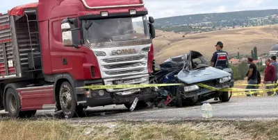 Yozgat'ta Tır ile Otomobil Çarpıştı: 1 Ölü, 2 Yaralı