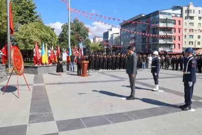 Uşak'ta 19 Eylül Gaziler Günü Çelenk Töreniyle Kutlandı