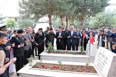 Muş’ta 19 Eylül Gaziler Günü Törenle Kutlandı