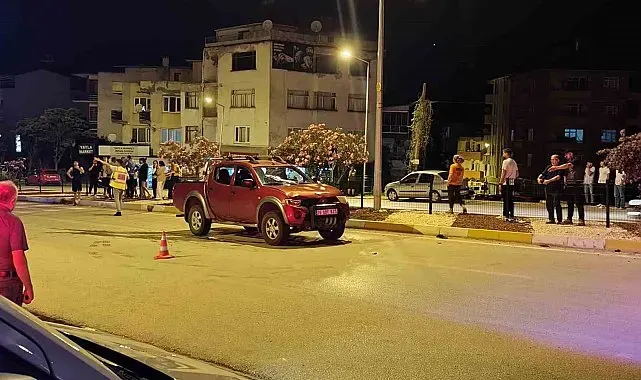 Motosikletle yaya geçidinden geçeyim derken hastanelik oldular