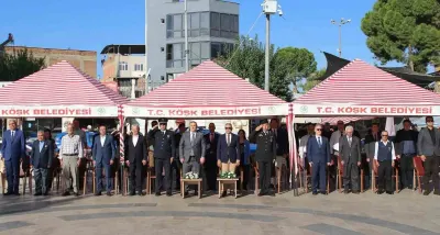 Köşk’te 19 Eylül Gaziler Günü Törenle Kutlandı