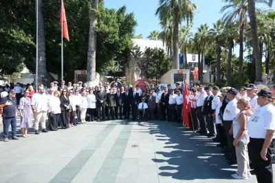 Bodrum’da 19 Eylül Gaziler Günü Törenlerle Kutlandı