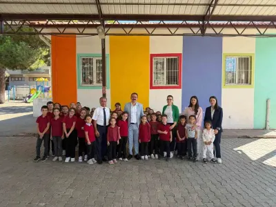 Sultanhisar Kaymakamı Ali Ekber Ateş, İncealan İlkokulu'nu Ziyaret Etti