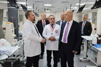 BEUN Rektörü Ulusoy Hastane Çalışmalarını Yerinde İnceledi