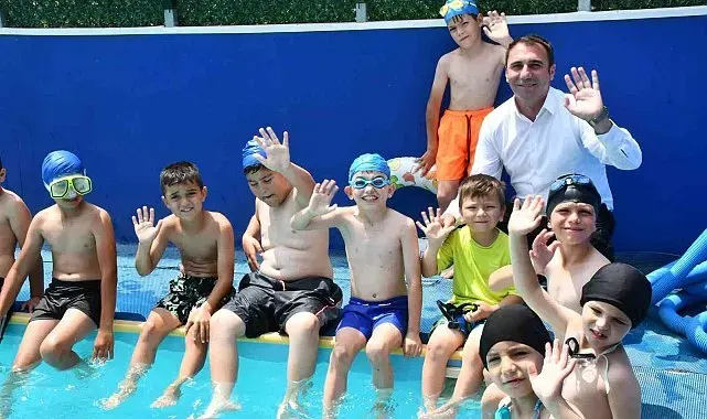 Beylikova Belediyesi yaz dönemi ücretsiz yüzme kurslarını başlattı