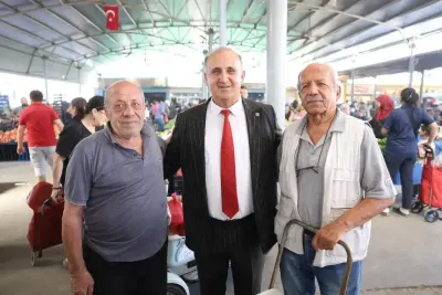 İncirliova Belediye Başkanı Aytekin Kaya Pazar Esnafı ve Vatandaşlarla Buluştu