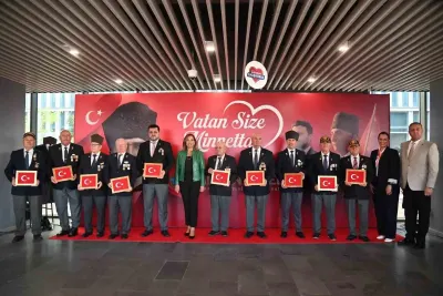 Tekirdağ Büyükşehir Belediyesi'nden Gaziler Günü'ne Özel Vefa Sofrası