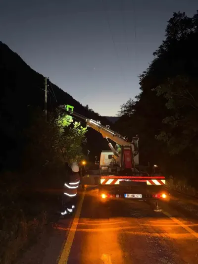 Çoruh EDAŞ Rize ve Trabzon'daki Arızaları Giderdi