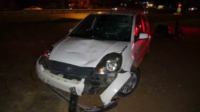 Manavgat’ta Otomobil ile Motorlu Bisiklet Çarpıştı: 1 Yaralı
