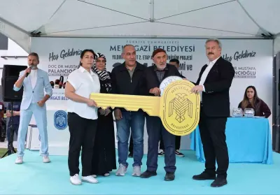 Melikgazi Belediyesi’nden Kentsel Dönüşümde Büyük Adım: 24 Aile Yeni Yuvalarına Kavuştu