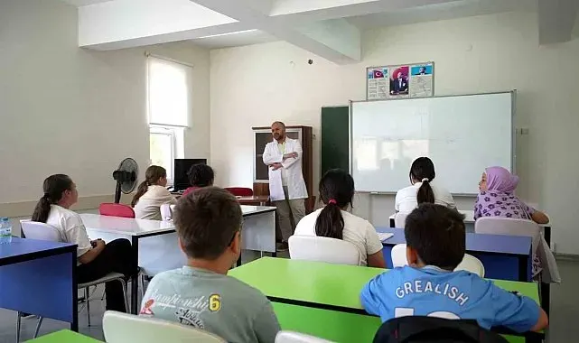 Büyükşehir'in KAYMEK Yaz Okulu'nda çocuklar eğlenerek öğreniyor