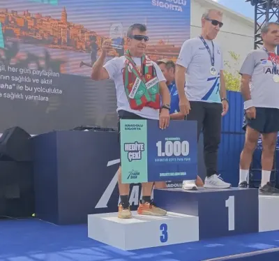 Cizreli Sporcu Ramazan Değer 'Bir Adım Daha' Koşusunda 3. Oldu