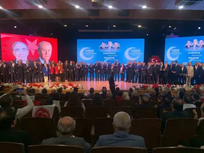 MHP Gaziantep 15. Olağan İl Kongresi Yapıldı: Mehmet Sait Kılıç Güven Tazeledi