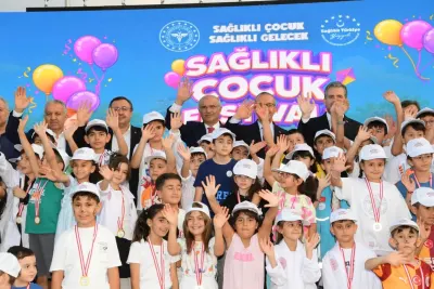 Malatya'da Düzenlenen Sağlıklı Çocuk Festivali'ne Yoğun İlgi