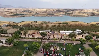 Kahta'da Gazze'deki Çocuklar İçin 'Uçurtmalar Vurulmasın' Etkinliği Düzenlendi