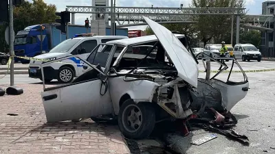 Konya'da Otomobiller Çarpıştı: 3'ü Ağır 4 Yaralı