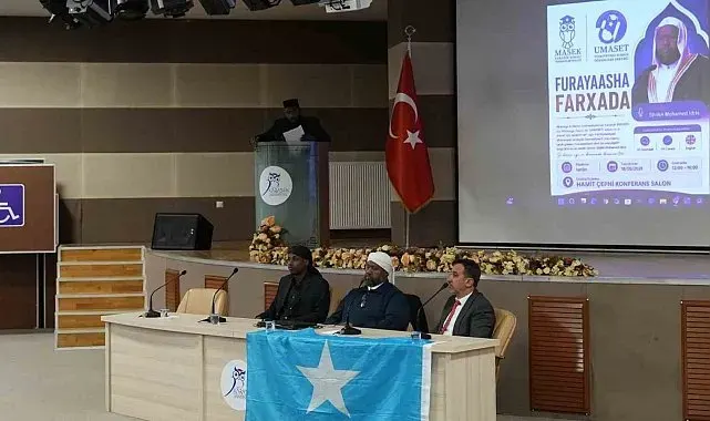 KBÜ'de uluslararası öğrenciler "Mutluluğun Anahtarı" konferansında buluştu