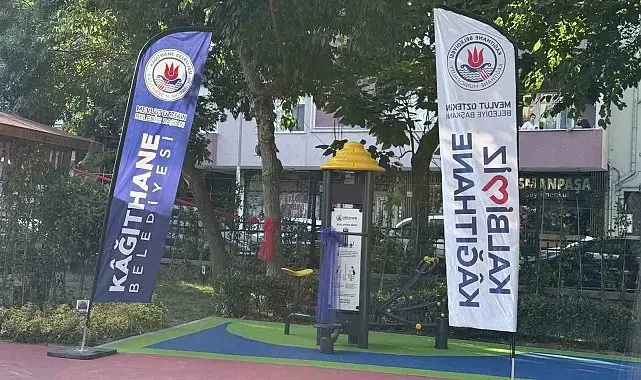 Kağıthane'de yenilenen Muammer Aksoy Parkı'nın açılışı yapıldı