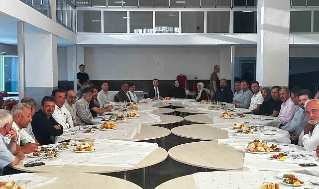 Çavdarhisar Kaymakamı Murat Ak'a veda programı düzenlendi