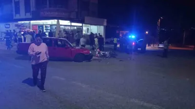 Konya'da Otomobil ile Motosiklet Çarpıştı: 3 Yaralı