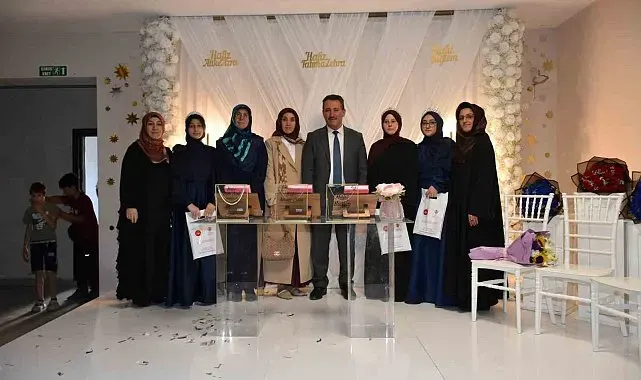 Şifa Kur'an Kursu'nda hafızlık sevinci yaşandı