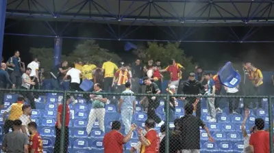 Kayserispor Maçı Sonrası Tribünlerde Büyük Hasar: Koltuklar Kırıldı