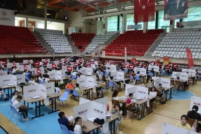 Erzincan'da Deneyap Teknoloji Atölyeleri Uygulama Sınavı Heyecanı