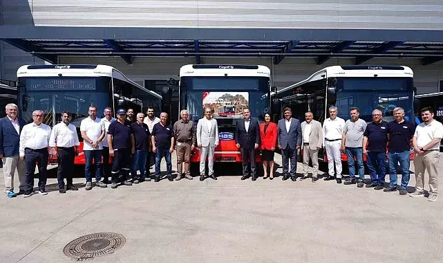 Manisa'nın ulaşım filosuna 15 yeni otobüs