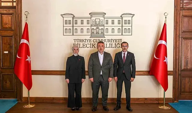 İnhisar ve Yenipazar kaymakamları göreve başladı