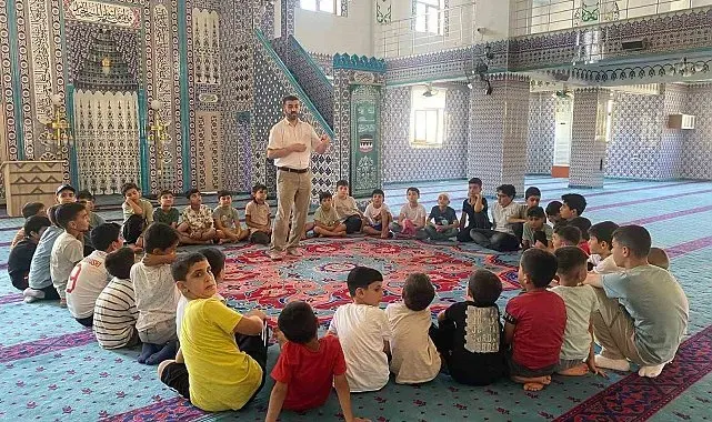 Çermik'te yaz Kur'an kursları başladı