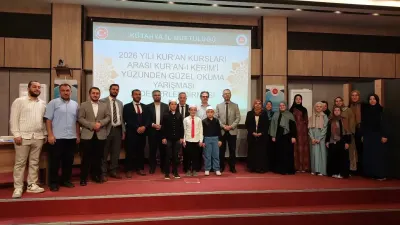 Kütahya'da Kur'an-ı Kerim'i Güzel Okuma Yarışması Düzenlendi