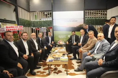 Şenol Arslan, Elazığ Tarım Fuarı'nı Yoğun Görüşme Trafiğiyle Tamamladı