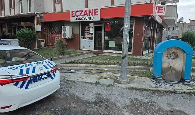 Şehit polisin isminin yaşatıldığı çeşmeyi meslektaşı yeniledi