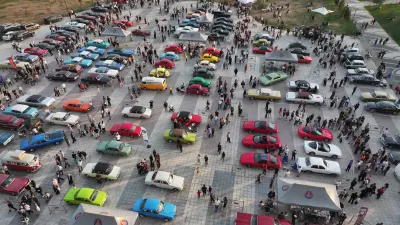 Sincan Park'ta Düzenlenen Klasik Otomobil Festivali Yoğun İlgi Gördü