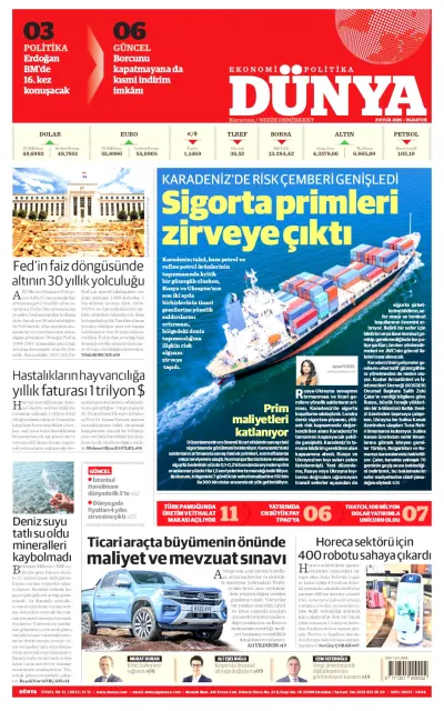 Dünya manşeti