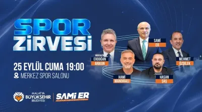 Malatya Sporun Zirvesi Programına Ev Sahipliği Yapacak