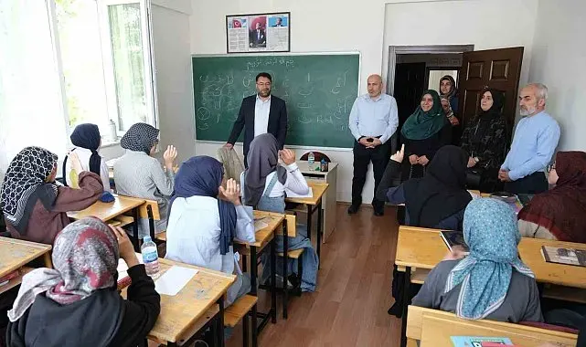 Erzincan'da ilk kez yatılı yaz Kur'an kursu uygulaması başladı