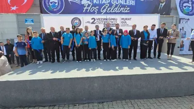 2. Vezirköprü Kitap Günleri Başladı: Hayati İnanç Okurlarla Buluştu