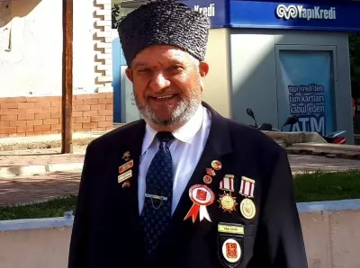 Kıbrıs Gazisi Edip Şahin Erzurum’da Duygu Dolu Anlar Yaşadı