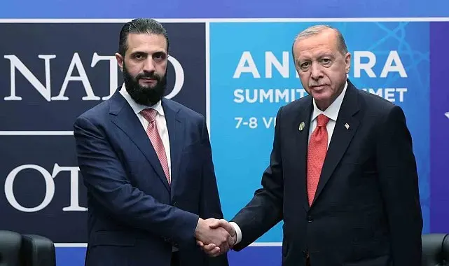 Cumhurbaşkanı Erdoğan, Suriyeli mevkidaşı ile Cumhurbaşkanlığı Külliyesinde görüştü